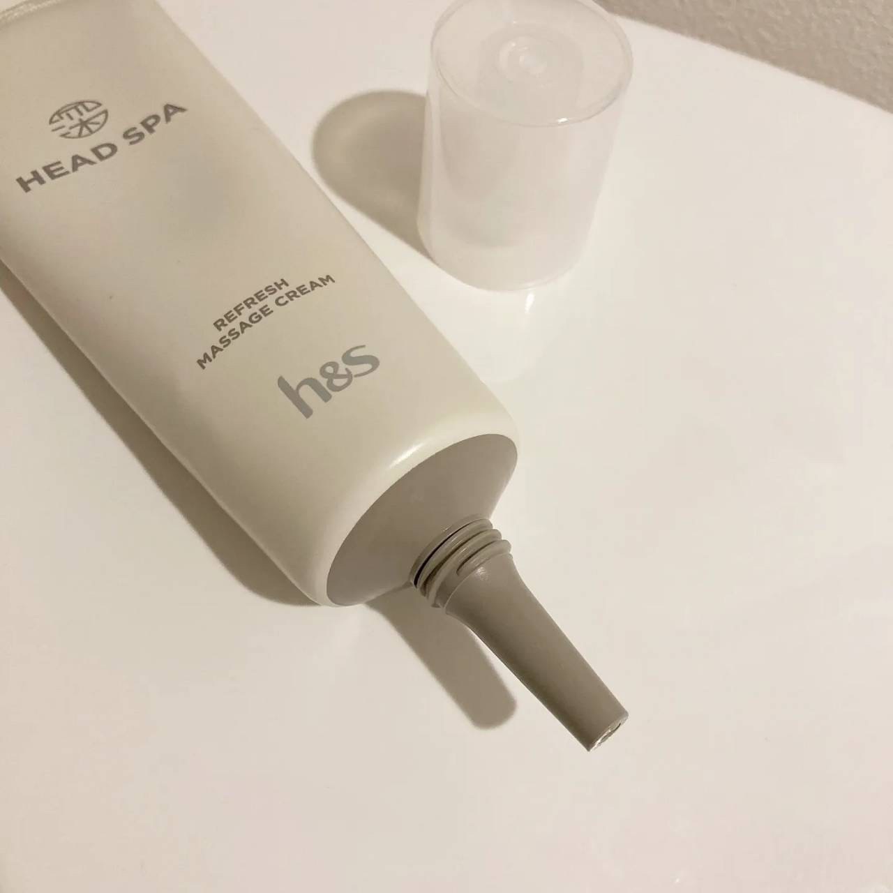 リフレッシュ マッサージクリーム/h&s/洗い流すヘアトリートメントを使ったクチコミ（2枚目）