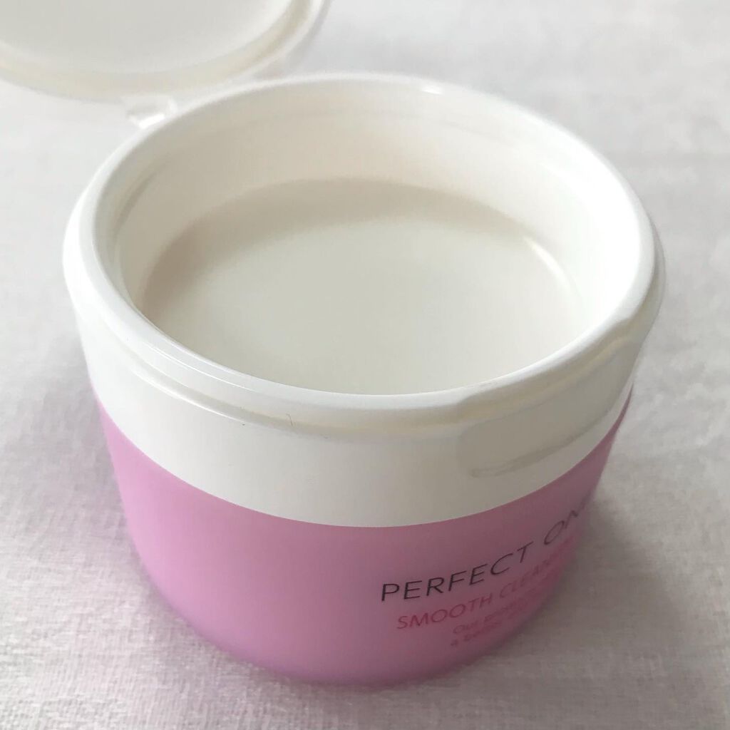 パーフェクトワンフォーカス スムースクレンジングバーム ピュア/PERFECT ONE  FOCUS/クレンジングバームを使ったクチコミ（2枚目）