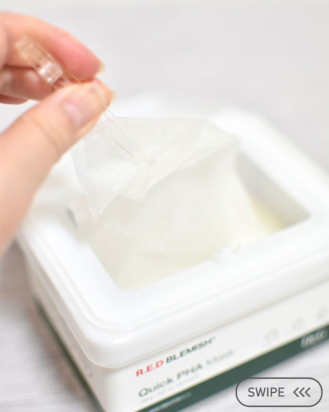 レッドブレミッシュクイックPHAシートマスク/Dr.G/シートマスク・パックを使ったクチコミ（3枚目）