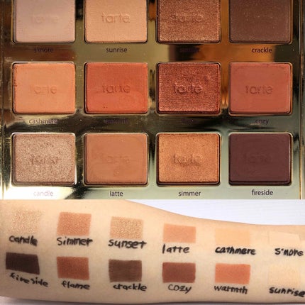 Tartelette Toasted Eyeshadow Palette/tarte/アイシャドウパレットを使ったクチコミ(2枚目)