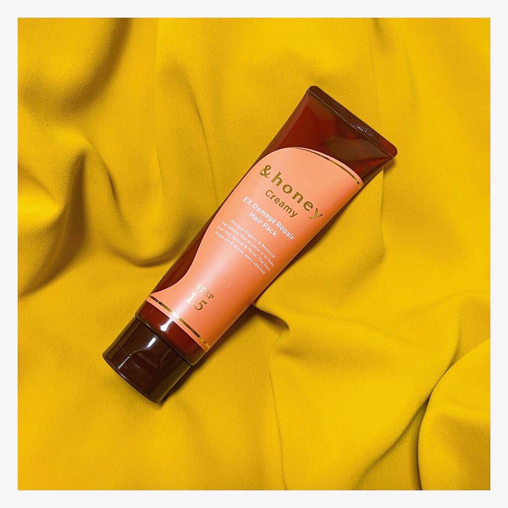 &honey Creamy EXダメージリペアヘアパック1.5/&honey/ヘアマスク・ヘアパックを使ったクチコミ(1枚目)