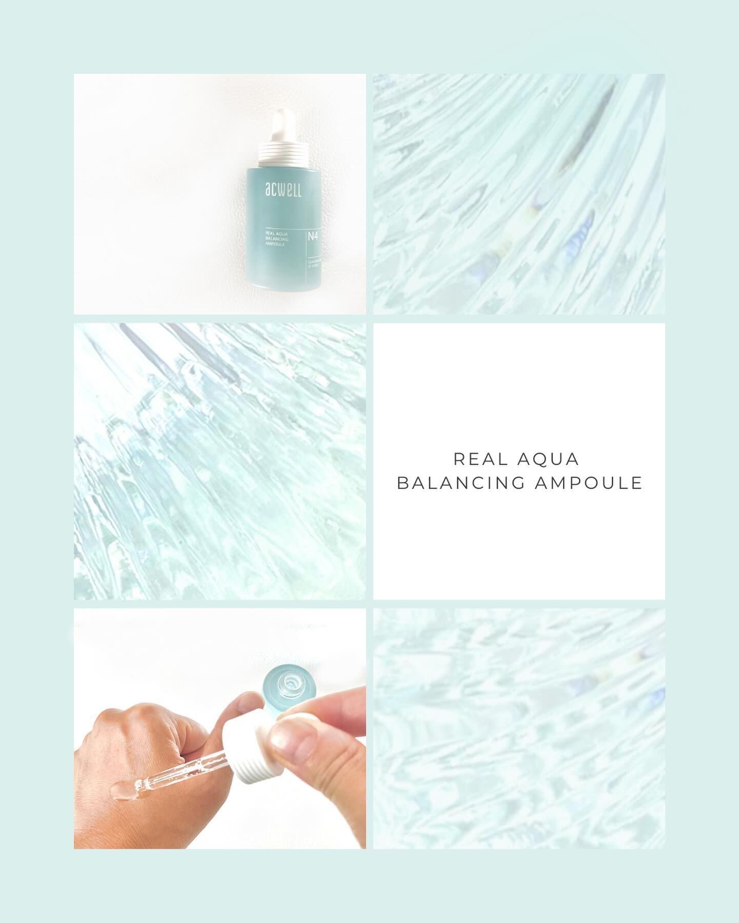 リアル アクア バランシング アンプル/ACWELL/美容液を使ったクチコミ（3枚目）