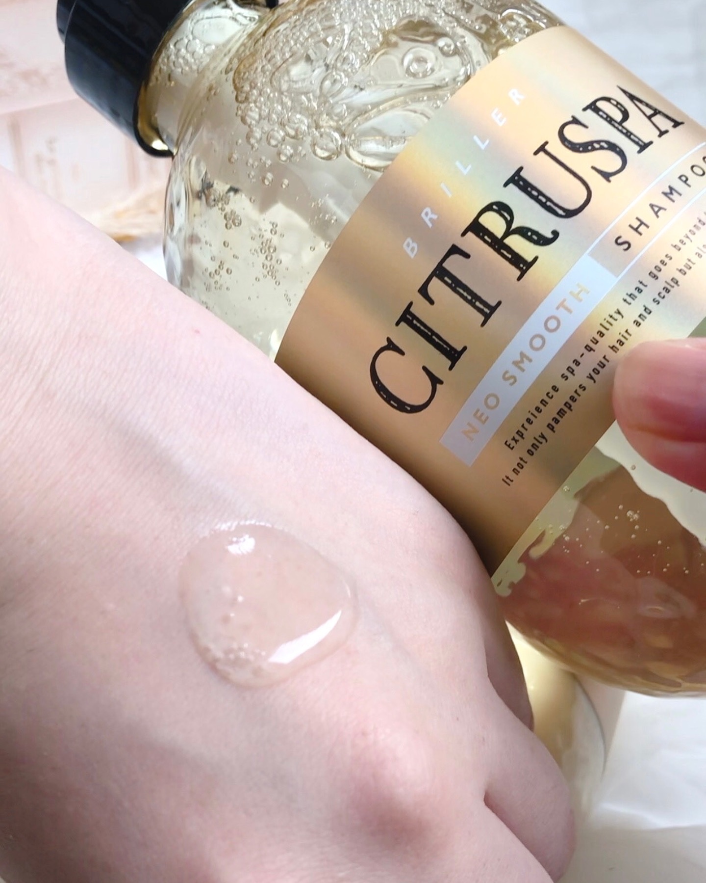 シトラスパ スムース シャンプー&ヘアトリートメント/コスメテックスローランド/市販シャンプーを使ったクチコミ（2枚目）