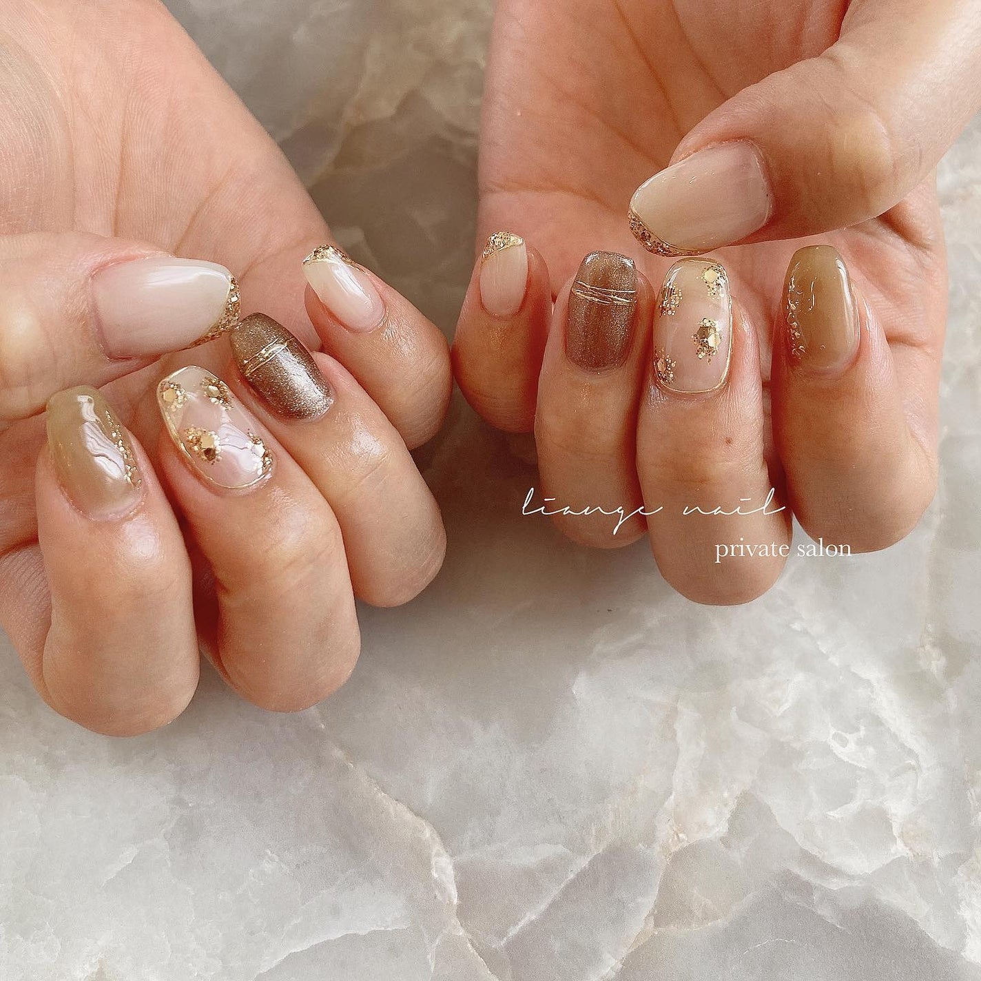 Yuki on LIPS 「.brown✨..使用item↓@rusele__▫︎Glit..」(1枚目)