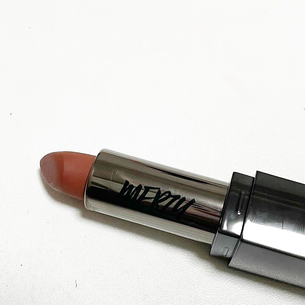 ノワール イン ザ リップスティック/MERZY/口紅を使ったクチコミ(5枚目)