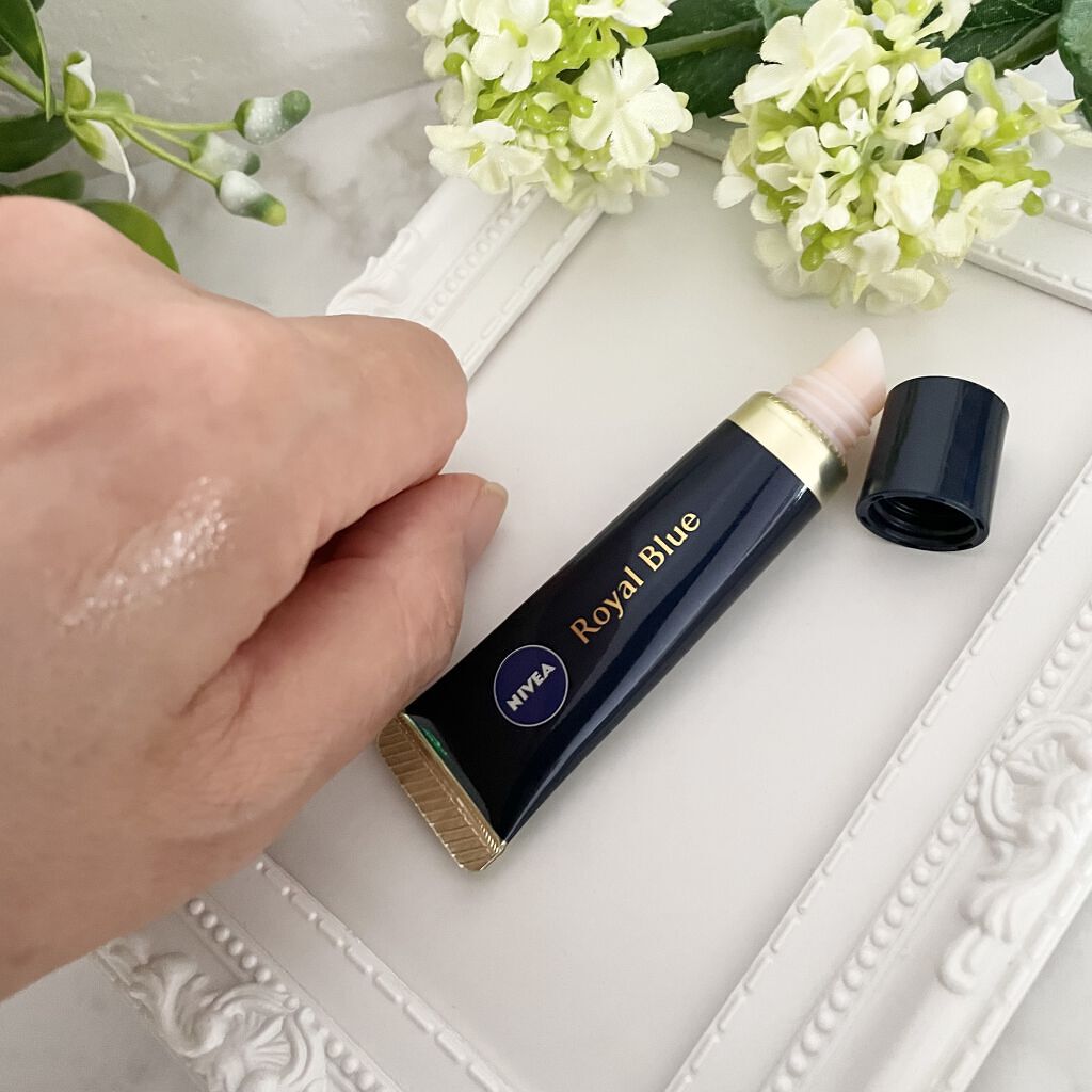 ニベア　ロイヤルブルーリップ　濃密美容ケア/ニベア/リップ美容液を使ったクチコミ（3枚目）