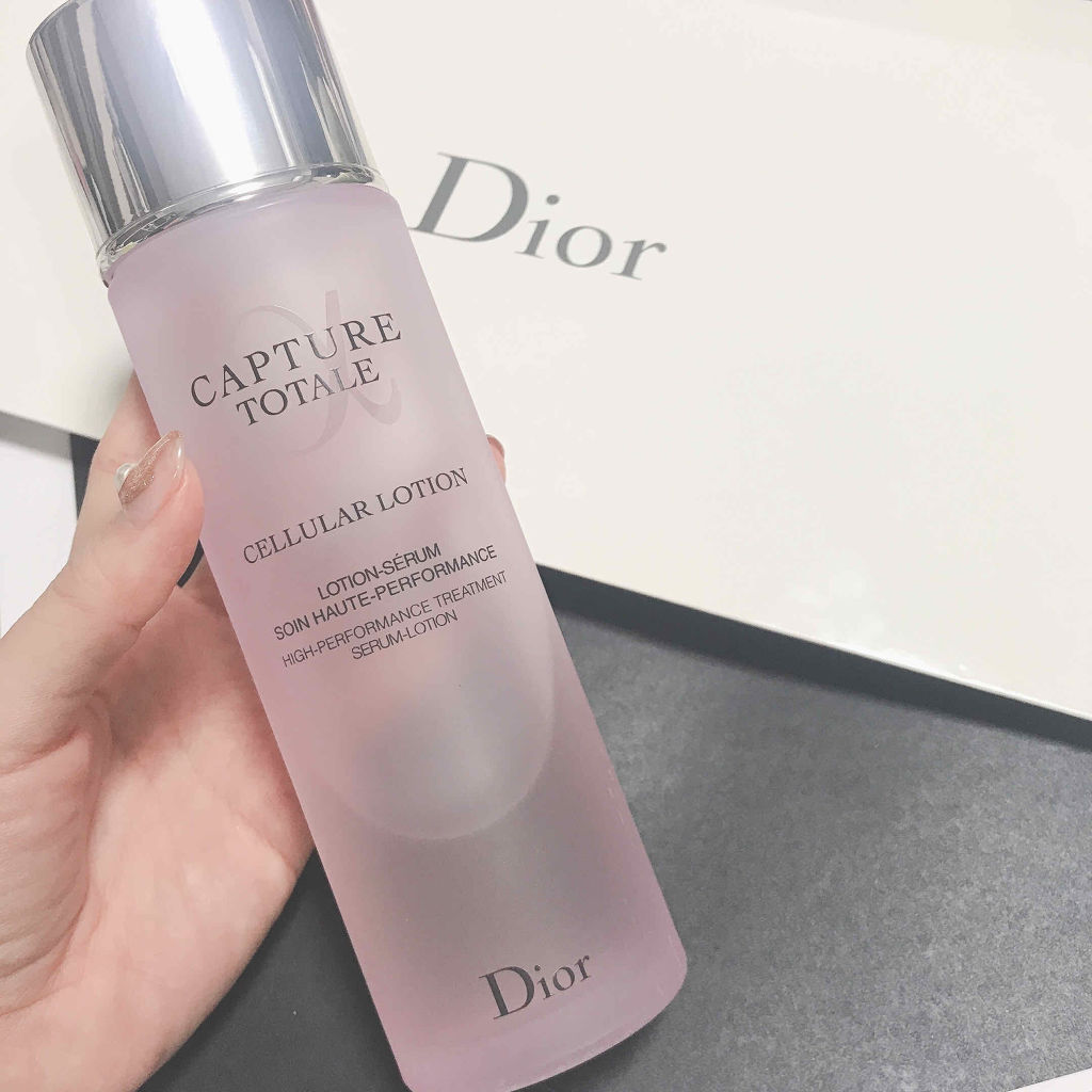 DIOR カプチュールトータルセルラーローション 試してみた】Dior カプチュール トータル セルラー ローションの効果