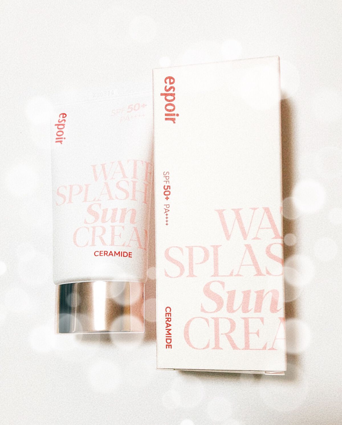 ウォータースプラッシュサンクリーム セラミド/espoir/日焼け止めクリームを使ったクチコミ（1枚目）