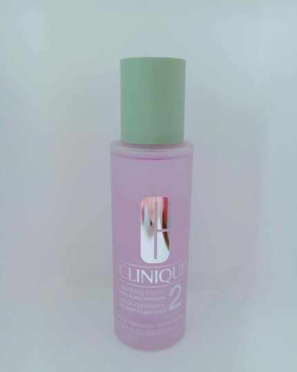 クラリファイング ローション 2/CLINIQUE/拭き取り化粧水を使ったクチコミ(1枚目)