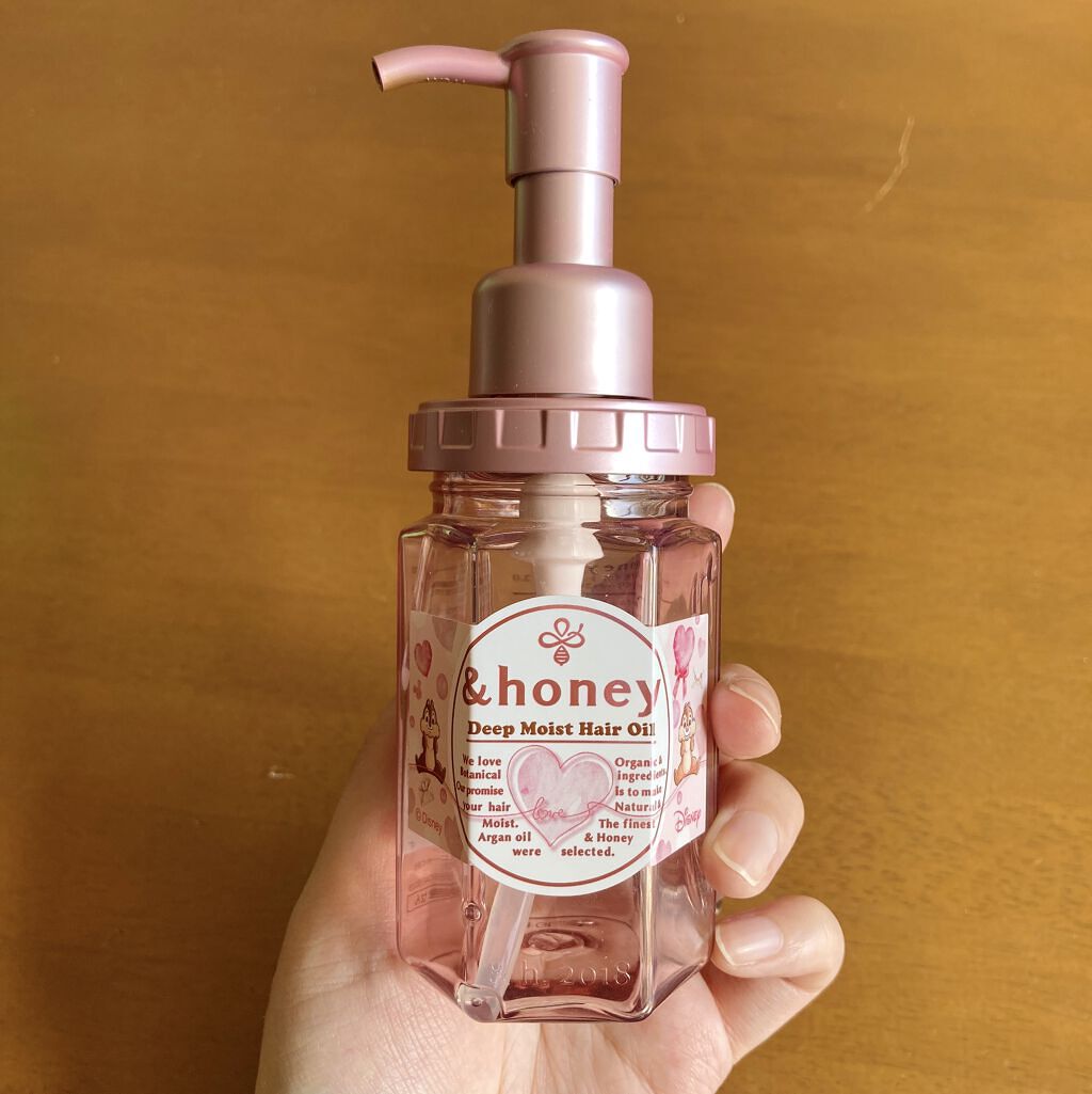 &honey ディープモイスト ヘアオイル3.0 限定ラブリー&ベリーハニーの香り/&honey/ヘアオイルを使ったクチコミ（1枚目）