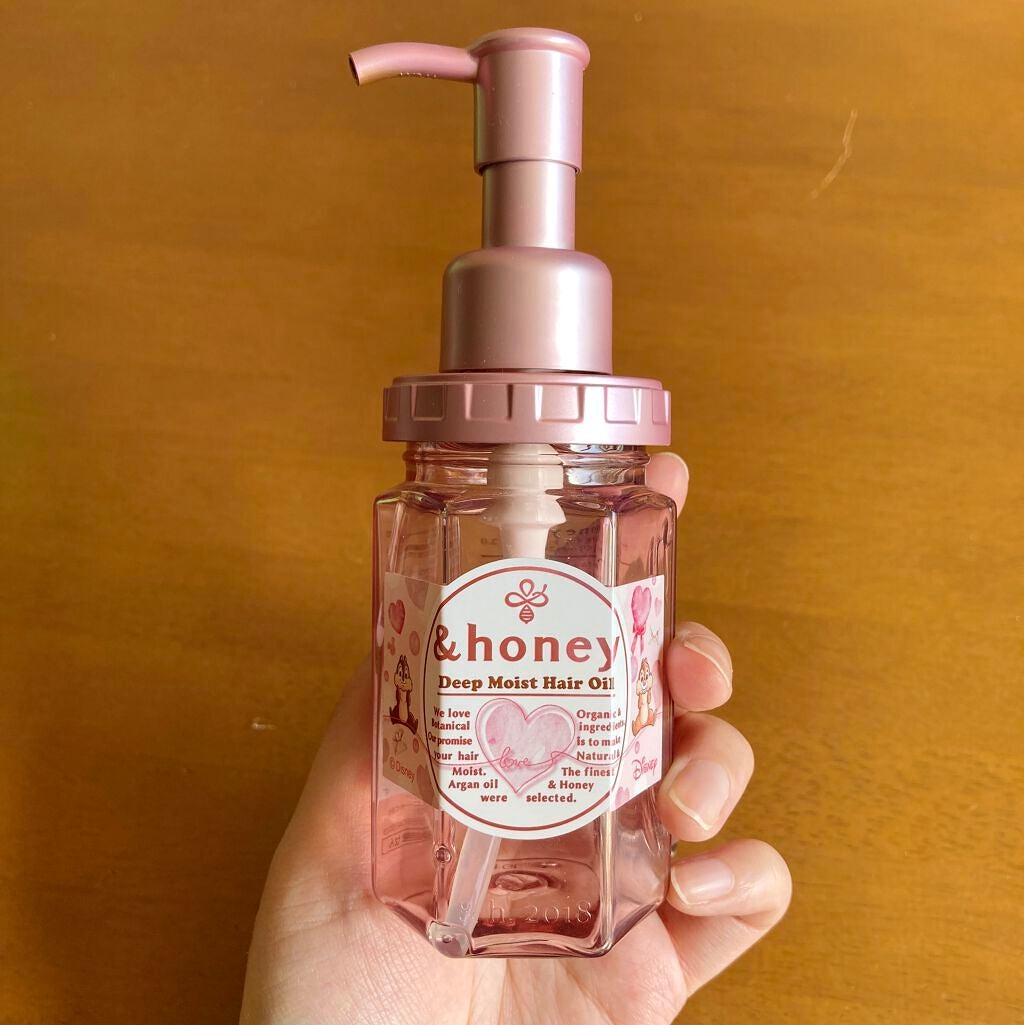 &honey ディープモイスト ヘアオイル3.0 限定ラブリー&ベリーハニーの香り/&honey/ヘアオイルを使ったクチコミ(1枚目)
