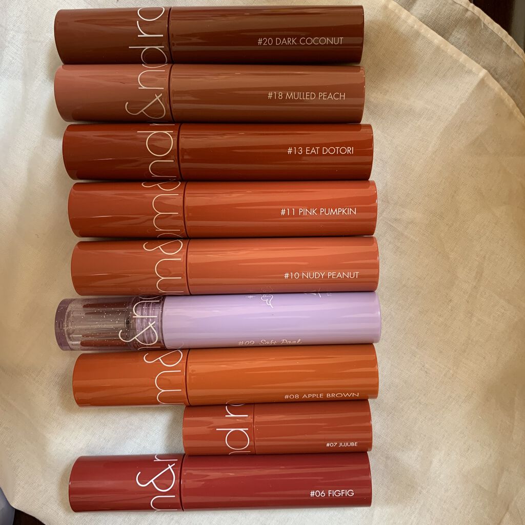 ジューシーラスティングティント/rom&nd/リップティントを使ったクチコミ（2枚目）