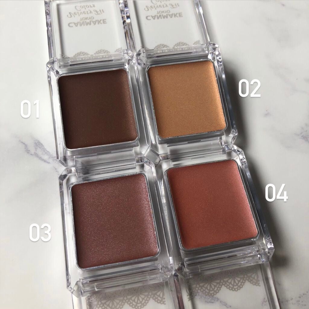 ベルベッティフィットカラーズ/キャンメイク/ジェル・クリームアイシャドウを使ったクチコミ(4枚目)