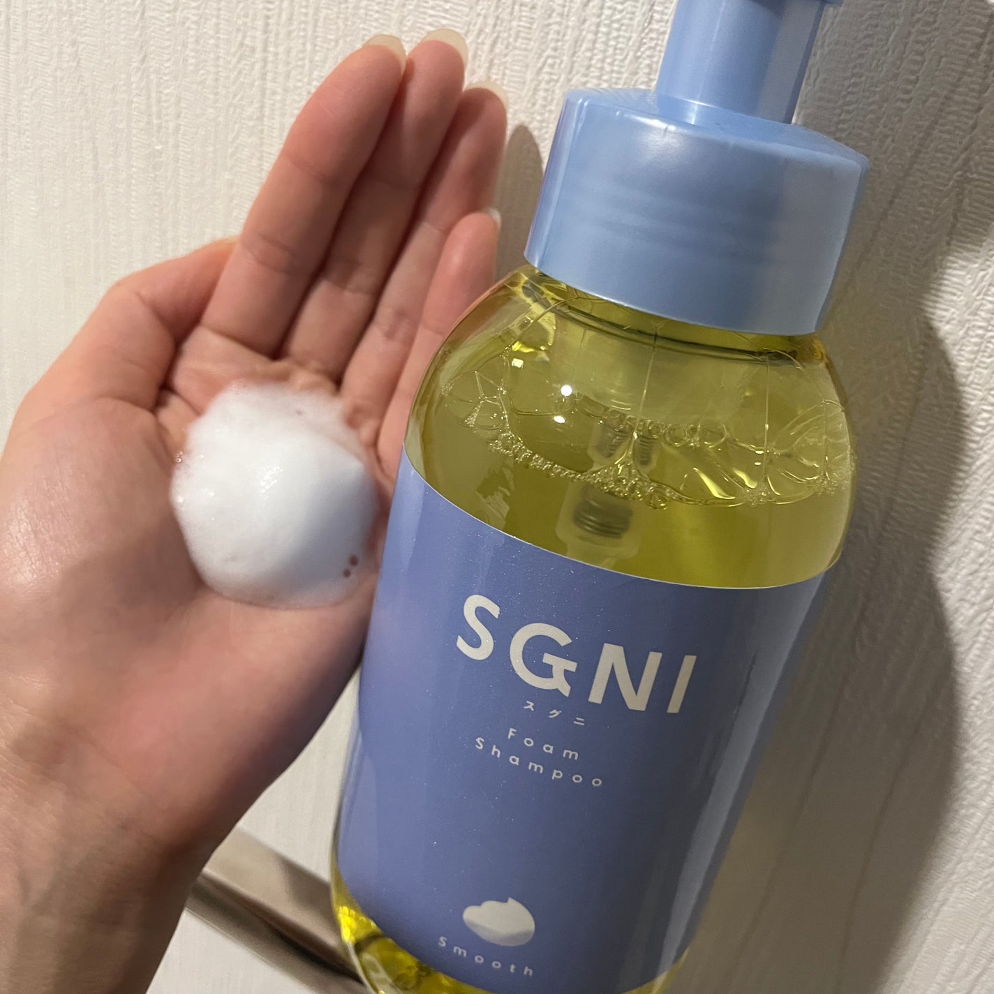 スムース泡シャンプー〈ホワイトティーの香り〉/SGNI/市販シャンプーを使ったクチコミ(2枚目)