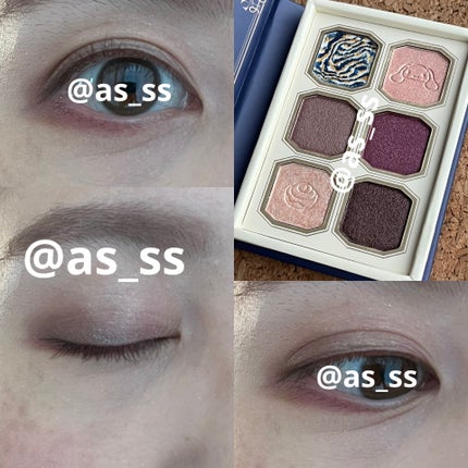 絵画アイシャドウパレット/MilleFée/アイシャドウパレットを使ったクチコミ(2枚目)