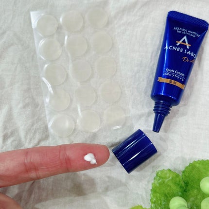 薬用ニキビケア スポッツクリーム/アクネスラボ/フェイスクリームを使ったクチコミ(1枚目)