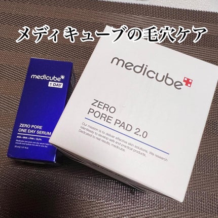 ゼロ毛穴パッド 2.0/MEDICUBE/トナーパッドを使ったクチコミ(1枚目)