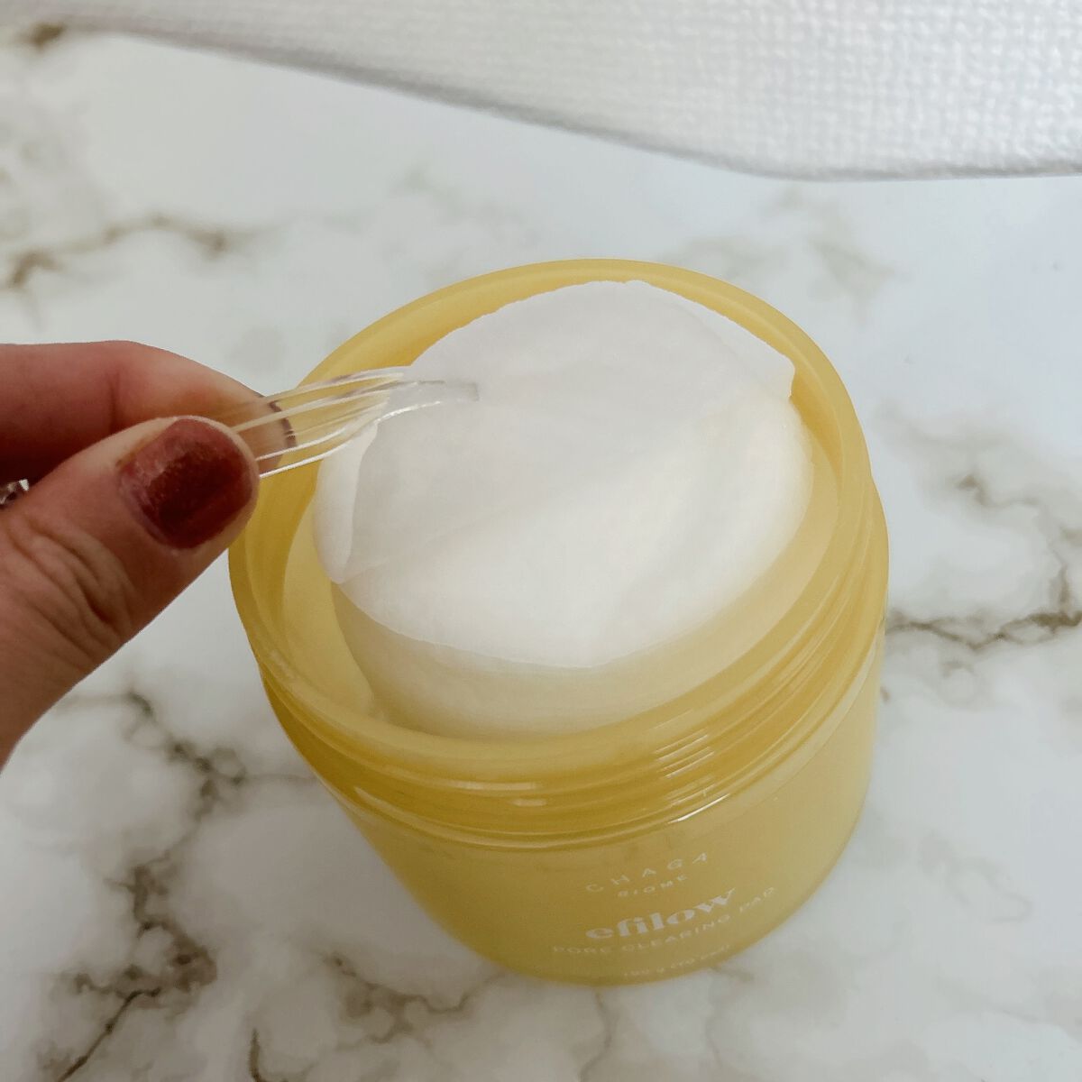 キメケア カバノアナタケバイオーム毛穴パッド/efilow/トナーパッドを使ったクチコミ（2枚目）