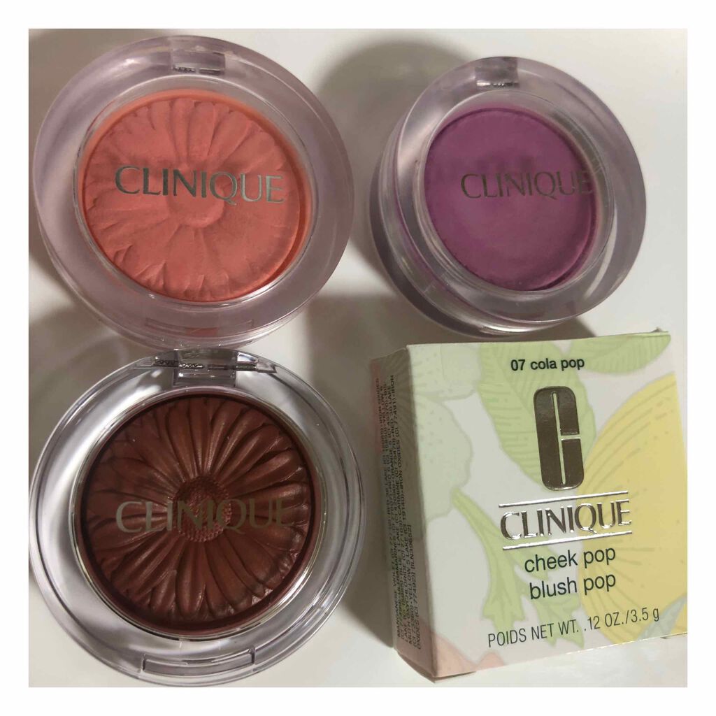 チーク ポップ/CLINIQUE/パウダーチークを使ったクチコミ（1枚目）