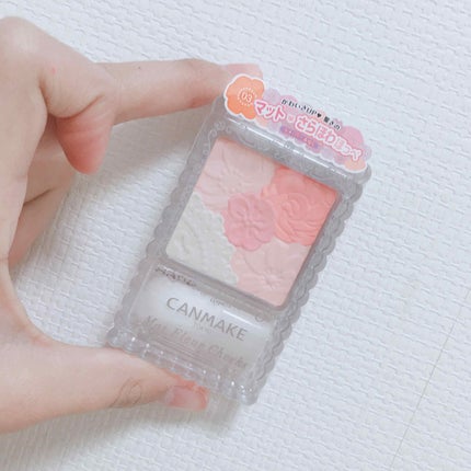 マットフルールチークス/キャンメイク/パウダーチークを使ったクチコミ(1枚目)