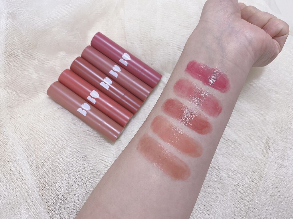 つやぷるリップR/b idol/口紅を使ったクチコミ（2枚目）