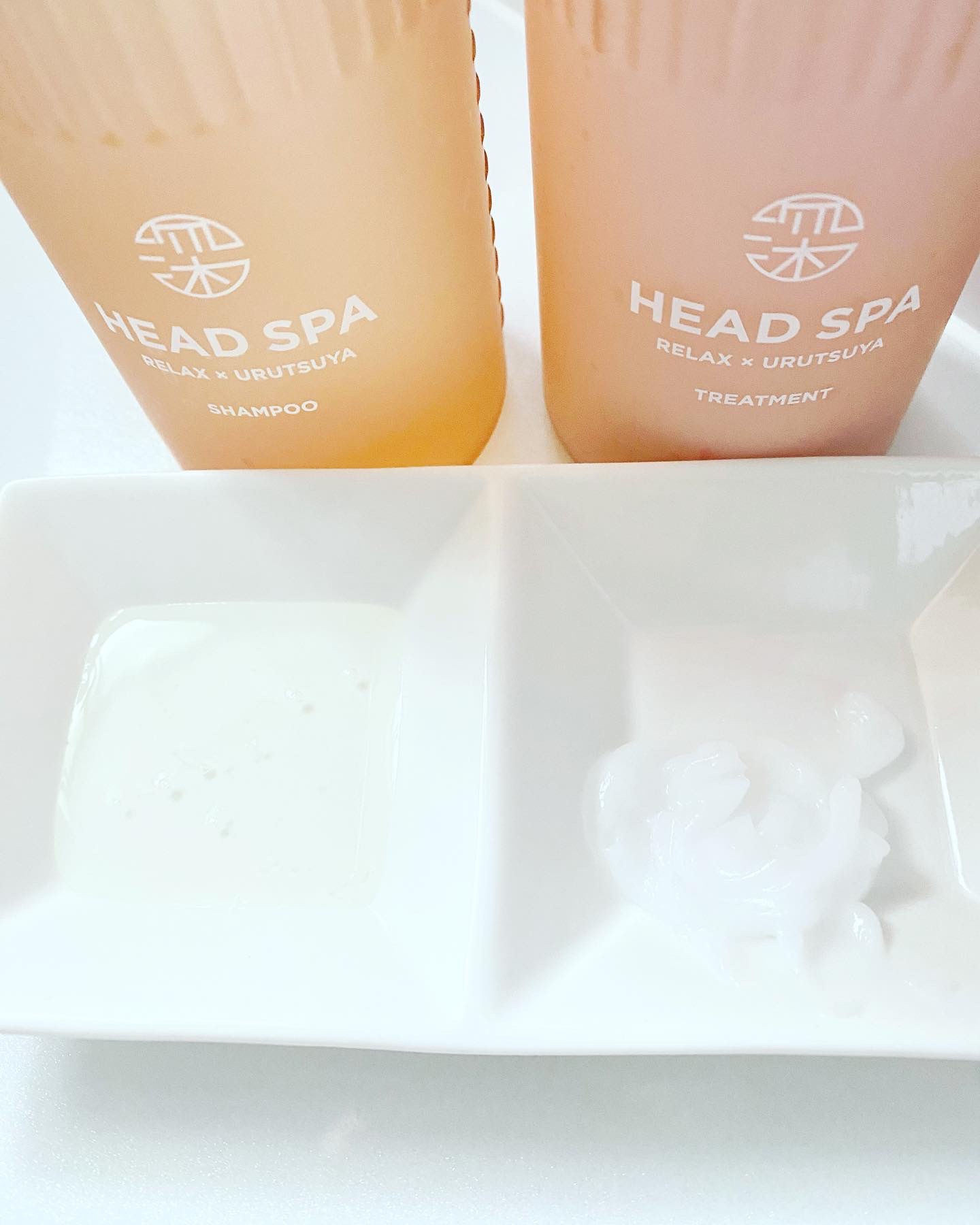 h&s リラックス × うるつや シャンプー/トリートメントのクチコミ「エイチアンドエスの深体験ヘッドスパ
以前にブルーのさらつやを使用しましたが
今回はうるつやのピ.....」（3枚目）