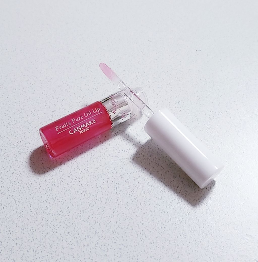 フルーティーピュアオイルリップ/キャンメイク/リップグロスを使ったクチコミ（2枚目）