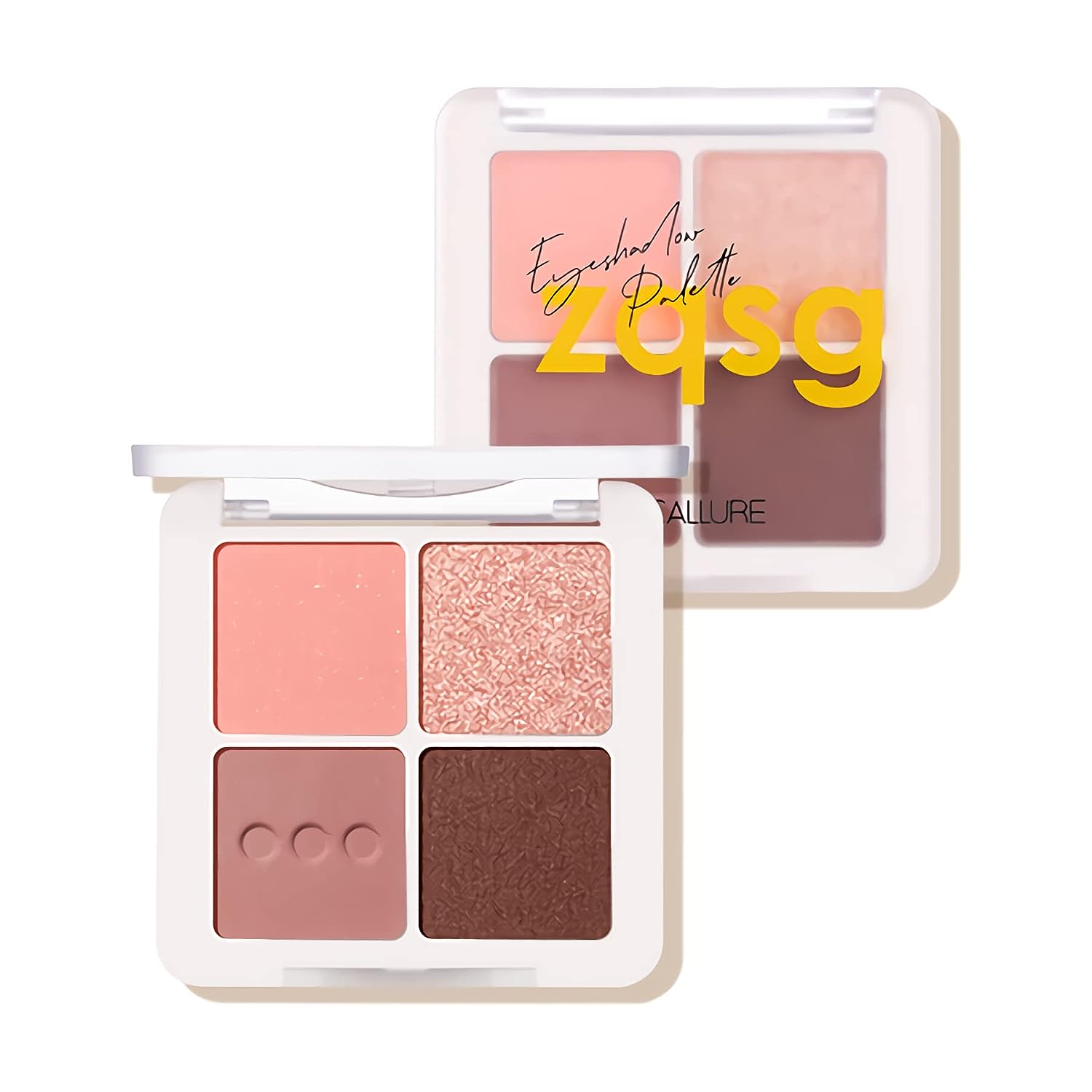 4色 アイシャドウパレット  #2 zqsg Peach Rose