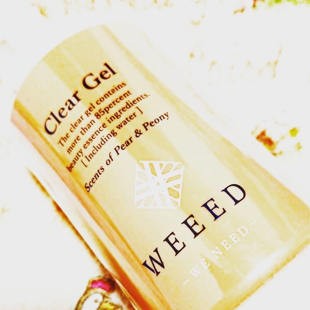 WEEED クリアジェル/WEEED/ピーリングを使ったクチコミ(1枚目)
