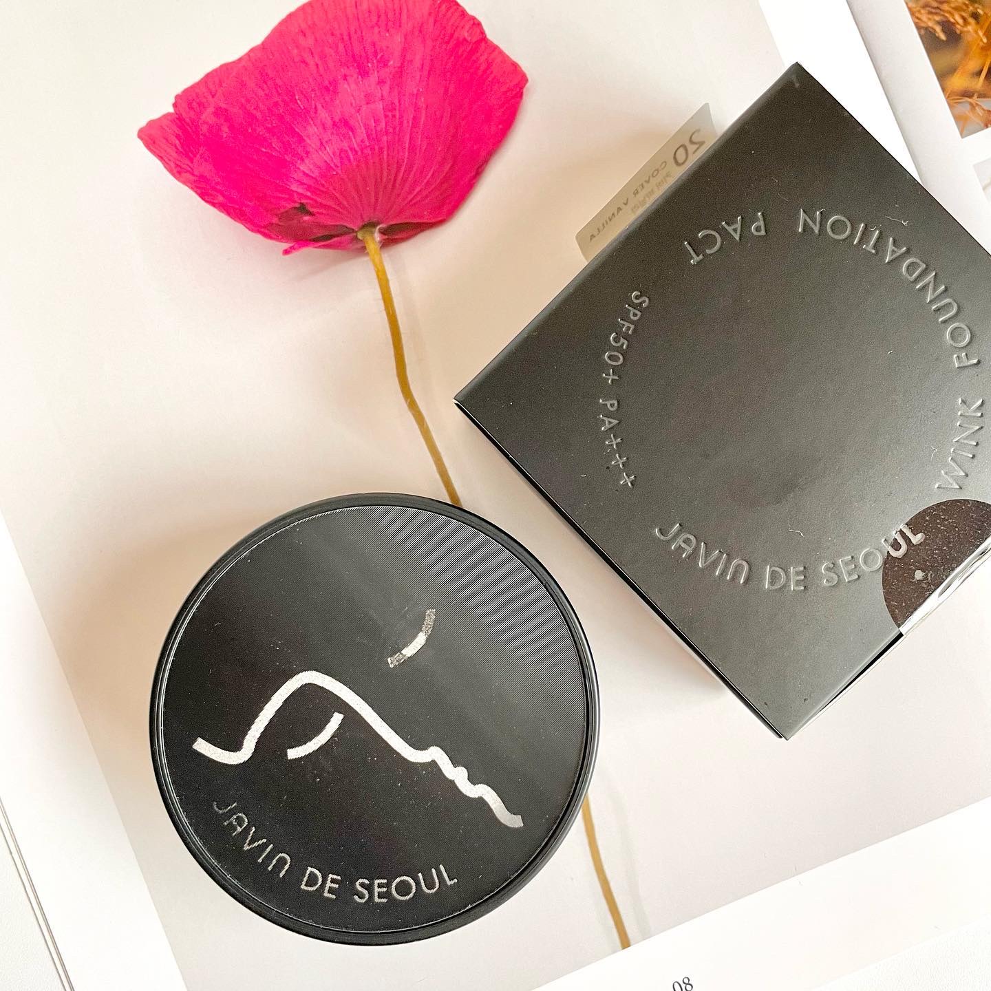 ジャビンドゥソウル ウインクファンデーションパクト/Javin De Seoul/クッションファンデーションを使ったクチコミ（3枚目）