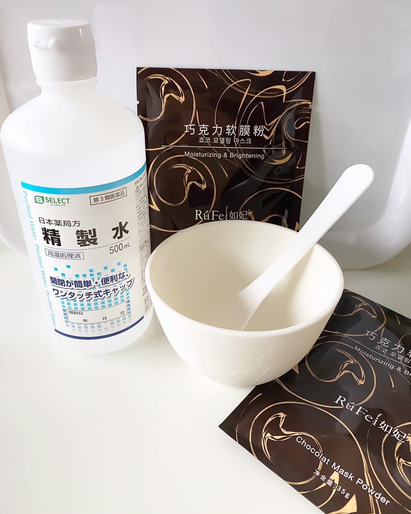 ショコラマスクパウダー/RuFei如妃/シートマスク・パックを使ったクチコミ（2枚目）