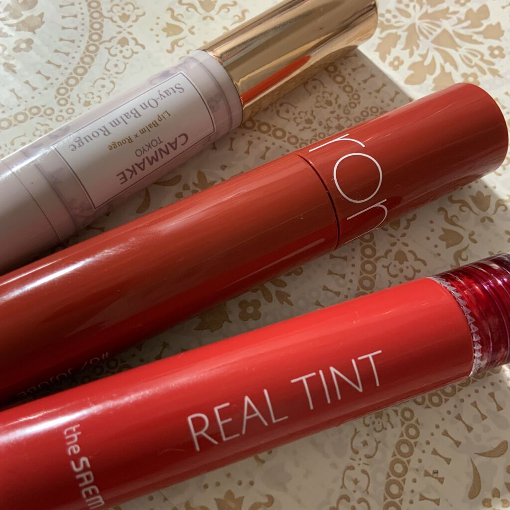 ステイオンバームルージュ/キャンメイク/口紅を使ったクチコミ（2枚目）