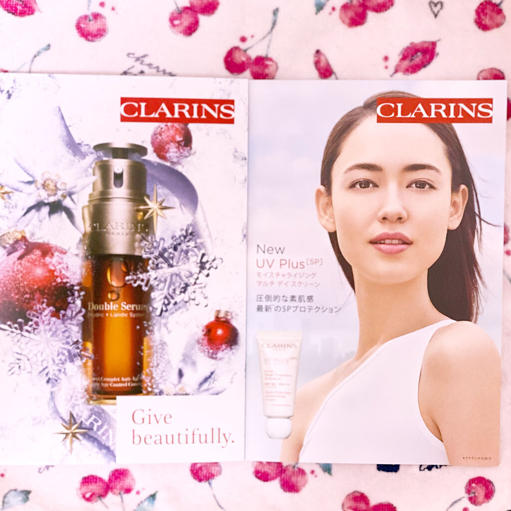 UVプラス 5P モイスチャライジング マルチ デイ スクリーン/CLARINS/日焼け止めミルクを使ったクチコミ（2枚目）