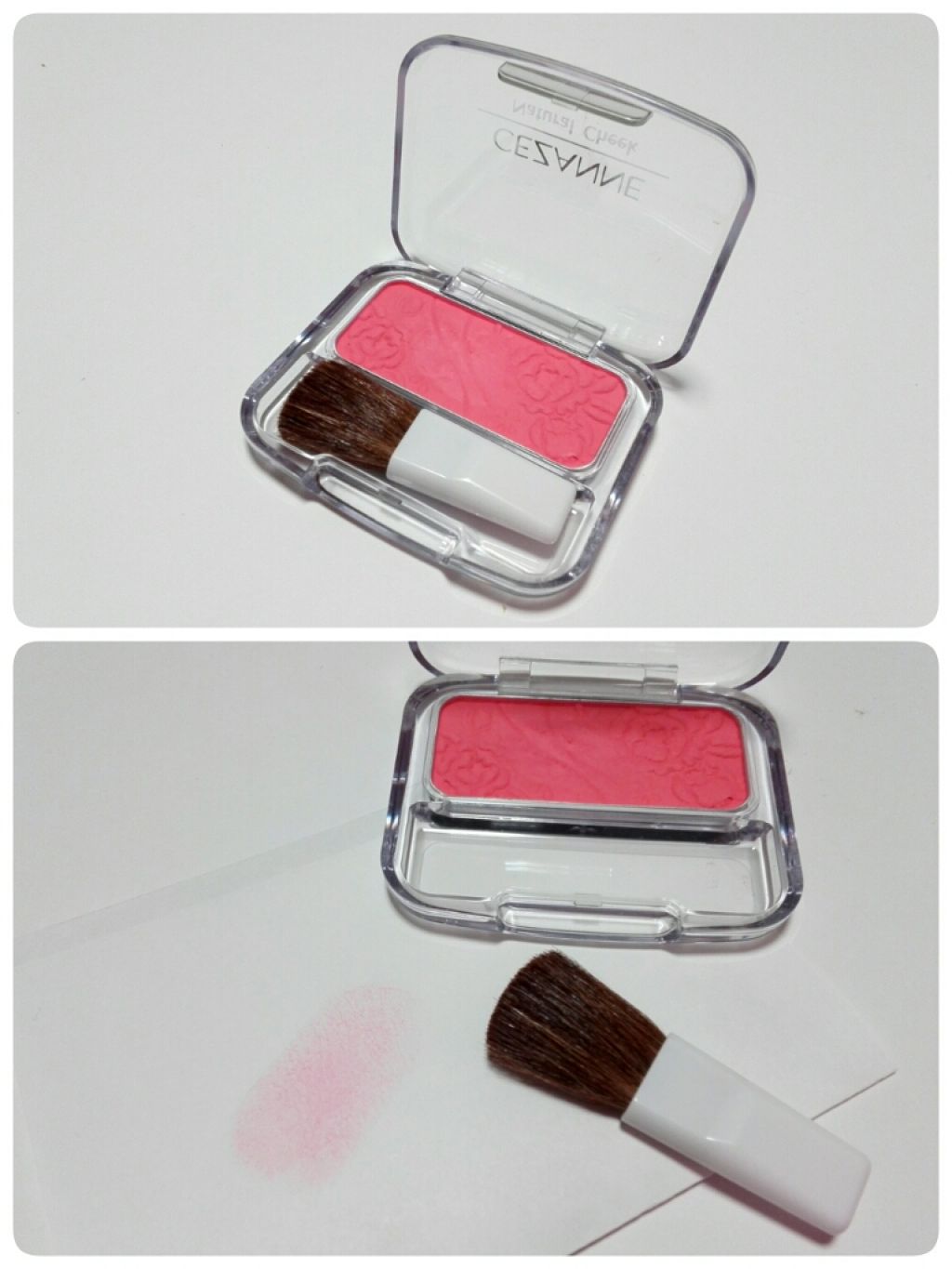 ナチュラル チークN/CEZANNE/パウダーチークを使ったクチコミ(3枚目)