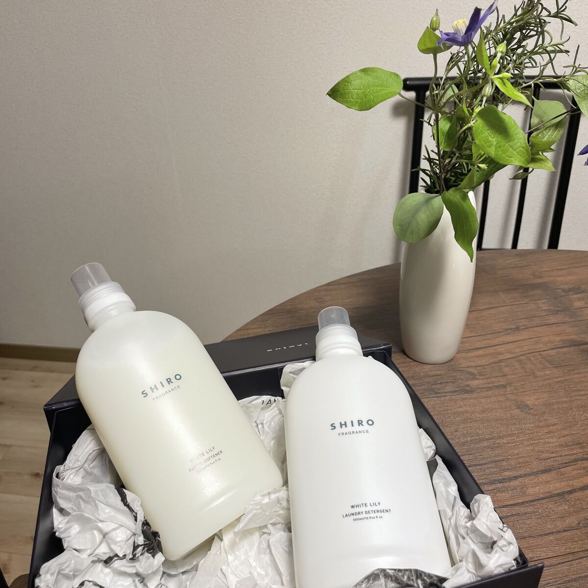 ホワイトリリー ファブリックソフナー/SHIRO/柔軟剤を使ったクチコミ（3枚目）
