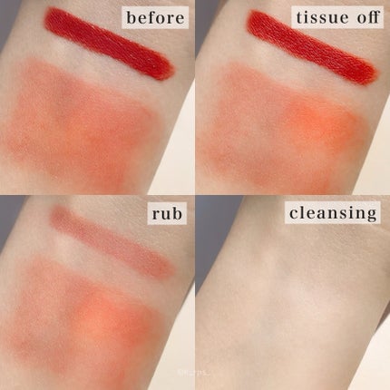 オブジェリキッド/MUZIGAE MANSION/口紅を使ったクチコミ(5枚目)