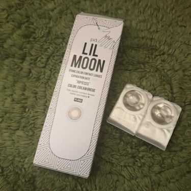 LIL MOON 1day クリームグレージュ/LIL MOON/ワンデー（１DAY）カラコンを使ったクチコミ（1枚目）