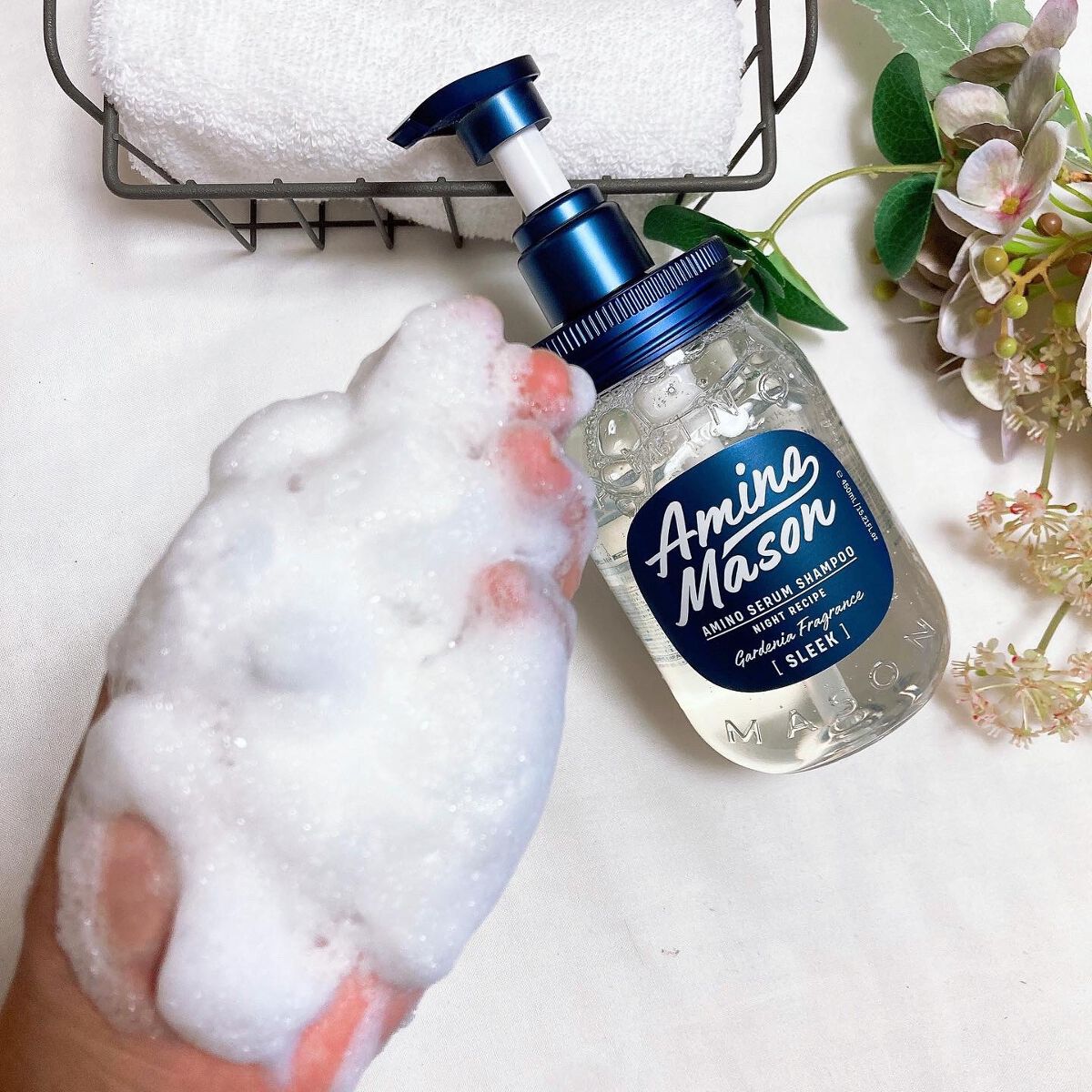 スリーク アミノセラム シャンプー／ヘアトリートメント/アミノメイソン/シャンプー・コンディショナーを使ったクチコミ（3枚目）