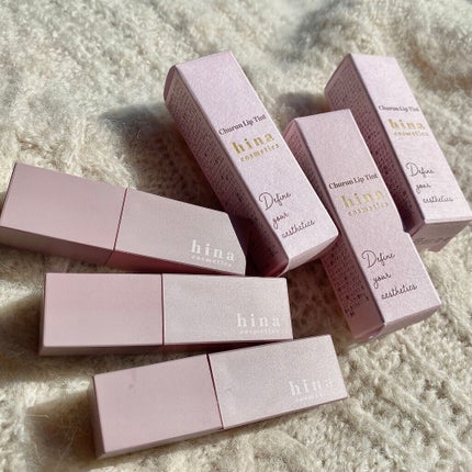 チュルンリップティント/hina cosmetics/リップティントを使ったクチコミ(5枚目)