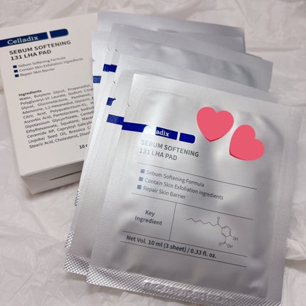 セバムソフトニング131LHAピーリングパッド/Celladix/トナーパッドを使ったクチコミ(1枚目)