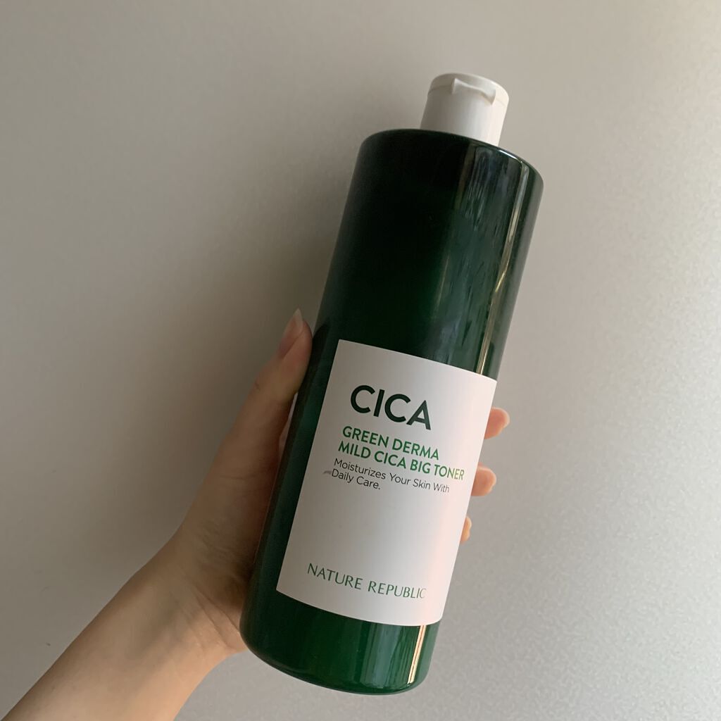 グリーン ダーマCICAビックトナー/ネイチャーリパブリック/化粧水を使ったクチコミ（1枚目）