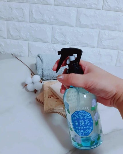 紫陽花ファブリックミスト/ゆるりと/ファブリックミストを使ったクチコミ(4枚目)