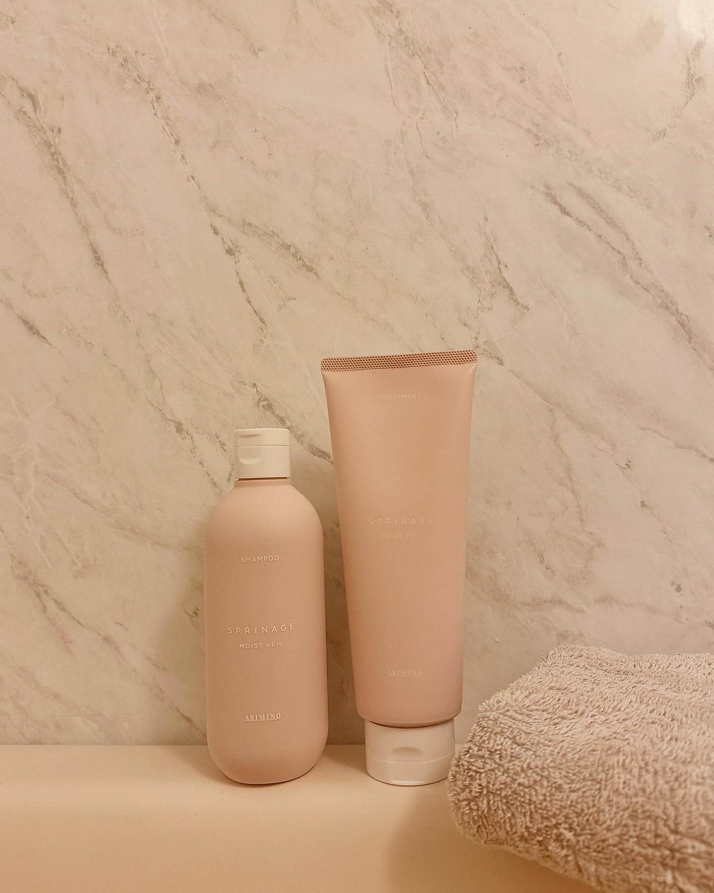 スプリナージュ シャンプー/トリートメント モイストヴェール/アリミノ/サロンシャンプーを使ったクチコミ(1枚目)