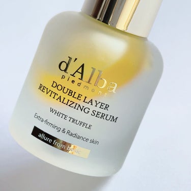 水弾きまくるぷり肌になれる美容液♡

d'Alba @dalba_japan 
 ▷ White truffle double layer revitalizing serum
☑︎肌弾力 ☑︎水分供給