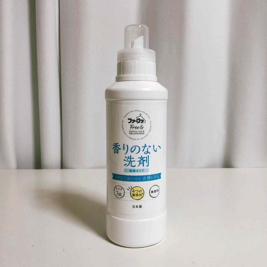 ファーファ Free&(フリーアンド)香りのない洗剤/ファーファ/洗濯洗剤を使ったクチコミ(2枚目)