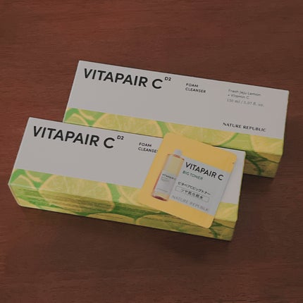 ビタペアC クレンジングフォーム/ネイチャーリパブリック/洗顔フォームを使ったクチコミ(1枚目)