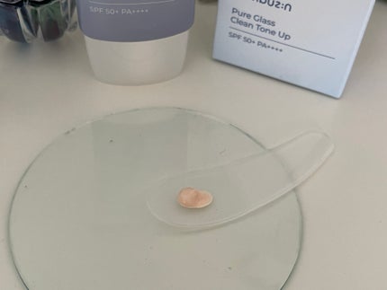 1番 ガラス玉トーンアップクリーム/numbuzin/日焼け止めクリームを使ったクチコミ(2枚目)