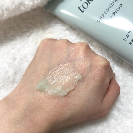 トカラの海のヘアパック〈チューブタイプ〉/ノエビア/ヘアマスク・ヘアパックを使ったクチコミ(4枚目)