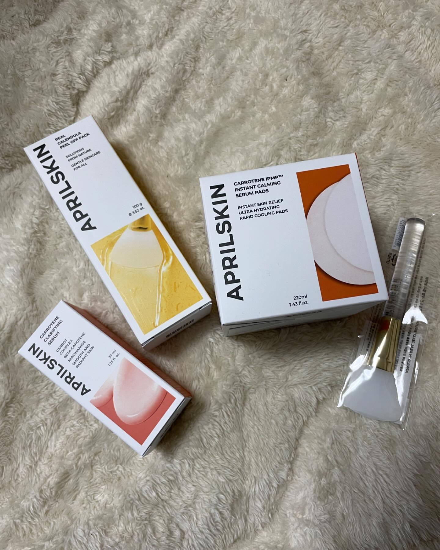 リアルカロテンブレミッシュクリアセラム/APRILSKIN/美容液を使ったクチコミ（2枚目）