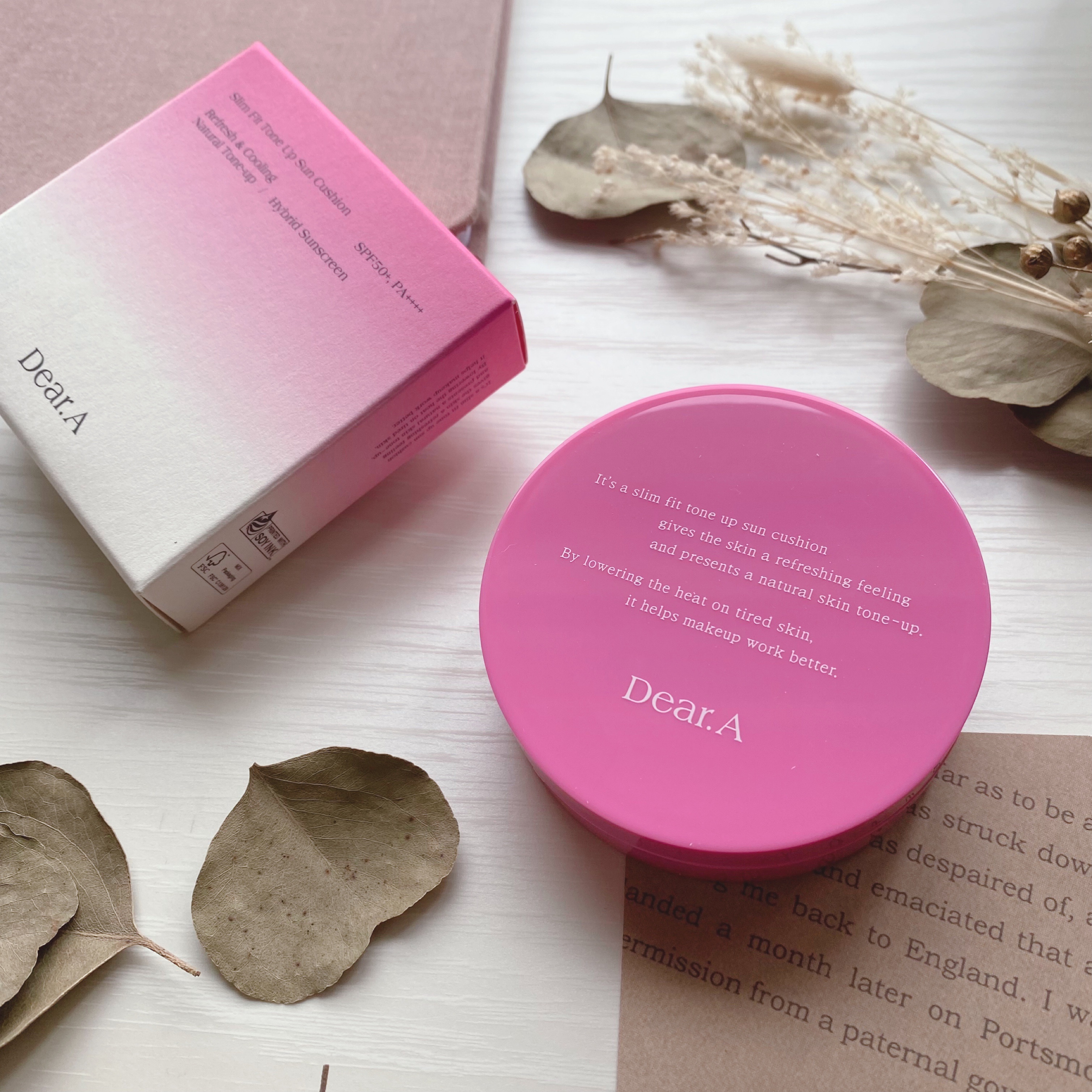 スリムフィットトーンアップサンクッション/Dear.A/日焼け止めローションを使ったクチコミ（1枚目）